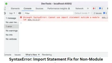 SyntaxError Import Statement Fix for Non-Module Files